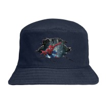 Панама  Человек паук (Spider man) синяя №1