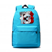 Рюкзак Пятница 13 (Friday The 13th) голубой №2