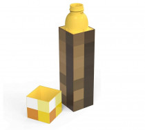 Бутылка в виде факела Майнкрафт - Minecraft