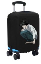 Чехол на чемодан M - Тетрадь смерти (Death note) черный №1