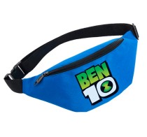Поясная сумка Бен 10 (BenTen) голубая №1