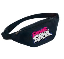 Поясная сумка Фрайдей Найт Фанкин (Friday Night Funkin) черная №5