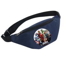 Поясная сумка Мстители (Avengers) синяя №2