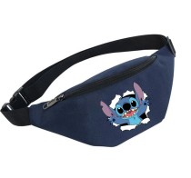 Поясная сумка Стич (Stitch) синяя №2
