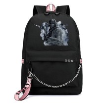 Рюкзак персонажи из игры Call of Duty черный с цепью №2