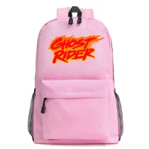 Рюкзак Призрачный гонщик (Ghost Rider) розовый №1