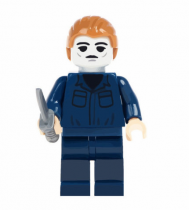 Минифигурка Майкл Майерс из фильма "Хэллоуин" (совместимая с Лего)