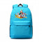 Рюкзак персонажи Микки Маус (Mickey Mouse) голубой №3