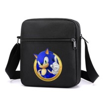 Сумка через плечо ёж Соник (Sonic) черная №3