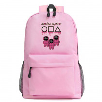 Рюкзак Игра в кальмара розовый №5