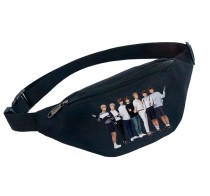Поясная сумка BTS черная №1