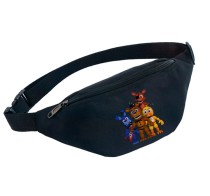 Поясная сумка ФНАФ (Five Nights at Freddys) черная №1