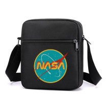 Сумка через плечо Наса (NASA) черная №1