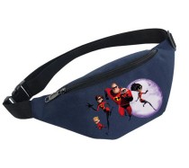 Поясная сумка Супер семейка синяя №2