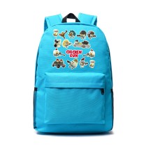 Рюкзак Чикен Ган (Chicken Gun) голубой №3