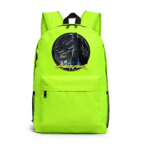 Рюкзак Киберпанк (Cyberpunk 2077) зеленый №2