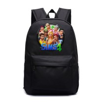 Рюкзак Персонажи Симс (The Sims) черный №2