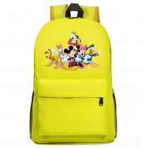 Рюкзак персонажи Микки Маус (Mickey Mouse) желтый №3