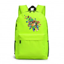 Рюкзак Майнкрафт (Minecraft) зеленый №1