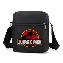 Сумка через плечо Парк Юрского периода (Jurassic Park) черная №1