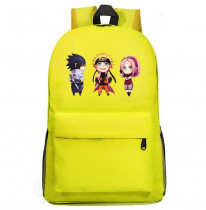 Рюкзак Наруто, Саске и Сакура желтый №3