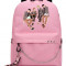 Рюкзак STRAY KIDS розовый с цепью №2