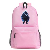 Рюкзак призрачный Медведь (Solo Leveling) розовый №3