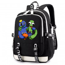 Рюкзак Радужные Друзья Roblox (Rainbow Friends) черный с USB-портом №1