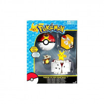 Набор фигурок Pokemon Throw 'n' Pop Pokeball Pikachu & Poke Ball / Cubone & Repeat Ball