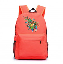 Рюкзак Майнкрафт (Minecraft) оранжевый №1