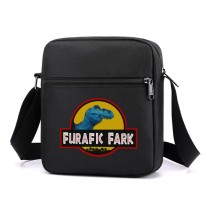 Сумка через плечо Парк Юрского периода (Jurassic Park) черная №2