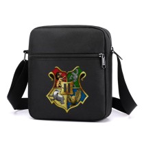 Сумка через плечо герб Хогвартса (Harry Potter) черная №1