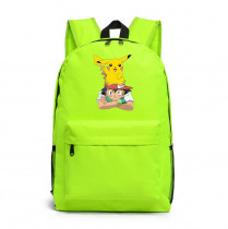 Рюкзак Пикачу в очках (Pokemon) зеленый №7