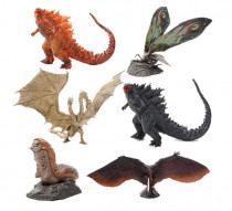 Набор из 6 фигурок Годзилл и монстров