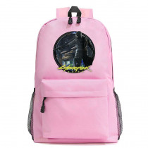 Рюкзак Киберпанк (Cyberpunk 2077) розовый №2