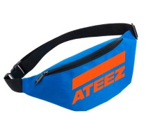 Поясная сумка Атиз (Ateez) голубая №1