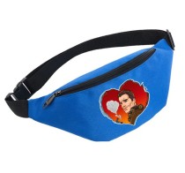 Поясная сумка Терминатор (Terminator) голубая №3