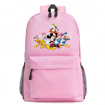 Рюкзак персонажи Микки Маус (Mickey Mouse) розовый №3