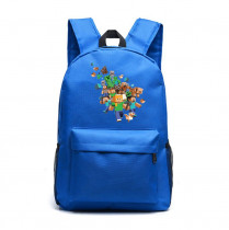 Рюкзак Майнкрафт (Minecraft) синий №1