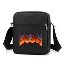 Сумка через плечо Дум (Doom) черная №1