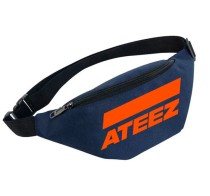 Поясная сумка Атиз (Ateez) синяя №1