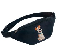 Поясная сумка Тайная жизнь домашних животных черная №3