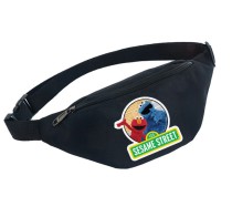Поясная сумка Улица сезам (Sesame Street) черная №1