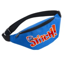 Поясная сумка Стич (Stitch) голубая №4