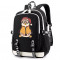 Рюкзак пингвин Джоуи (Friends) черный с USB-портом №3