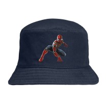 Панама Железный - Человек паук (Spider man) синяя №4