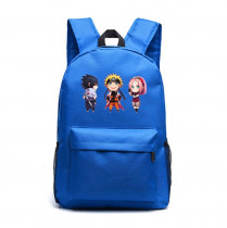 Рюкзак Наруто, Саске и Сакура синий №3
