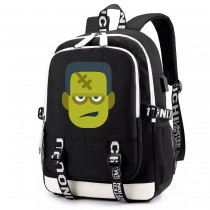 Рюкзак Франкенштейн (Frankenstein) черный с USB-портом №1