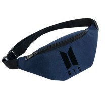 Поясная сумка BTS синяя №3