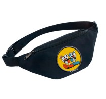 Поясная сумка Капхед (Cuphead) черная №3